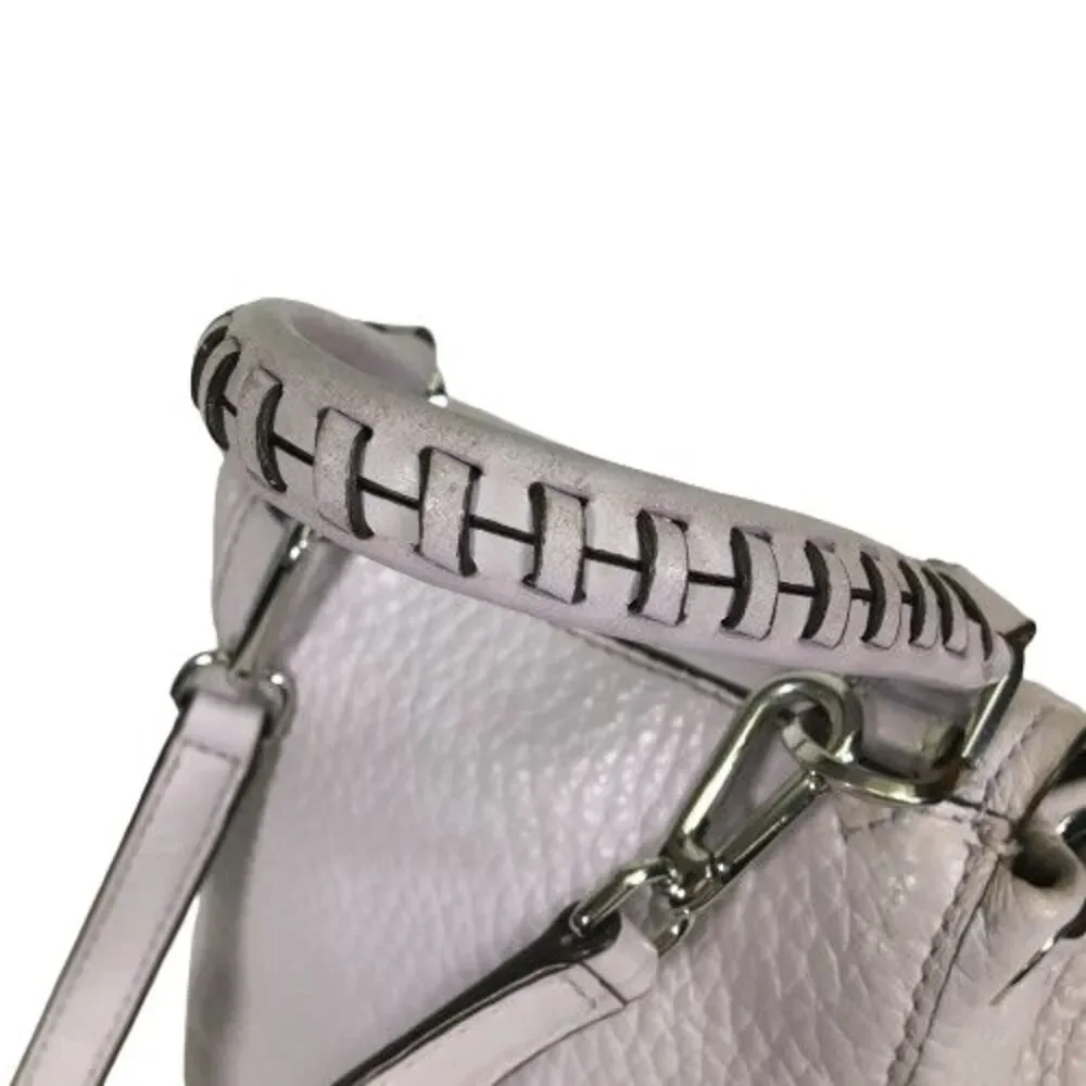 Michael Kors Viv Extra-Small Pebbled Leather Backpack Lavender Mist Soft Lylac